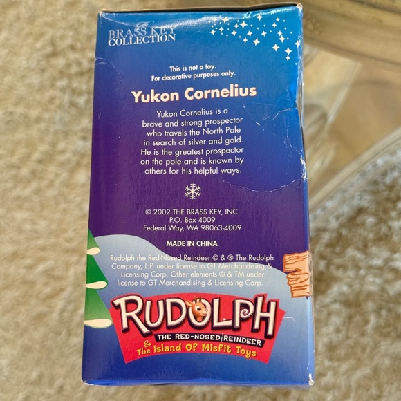 VTG Yukon Cornelius Glass Ornament Island of Misfit Toys 2001 - Picture 2 of 5